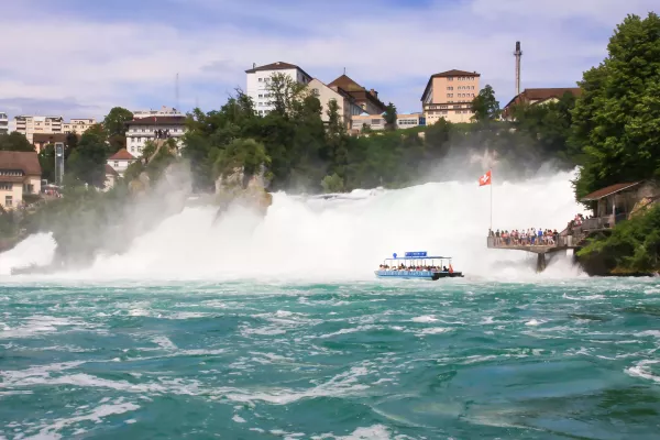 Rhine Falls Observation Deck